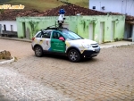 Veículo do Google Street View mapeia as ruas de União Baiana