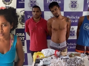Operação policial realiza prisão de quadrilha em Teixeira de Freitas